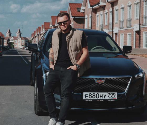 Евгений Фист и Cadillac CT6 2019
