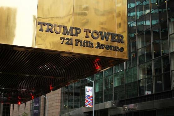 Башня Трампа фото в Нью-Йорке