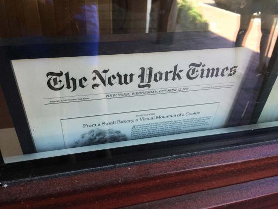 Выпуск газеты The New York Times