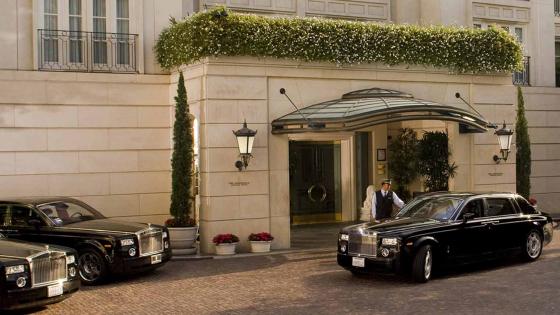 Черные Rolls-Royce в Лос-Анджелесе